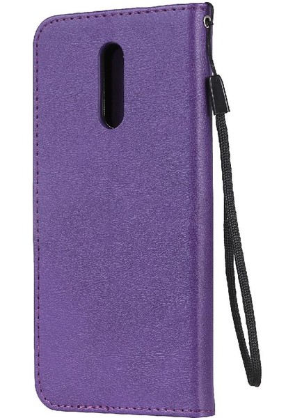 Kart Yuvası ile Nokia 3.2 Için Flip Case Iş Cüzdan Telefon Kılıfı Klasik (Yurt Dışından)
