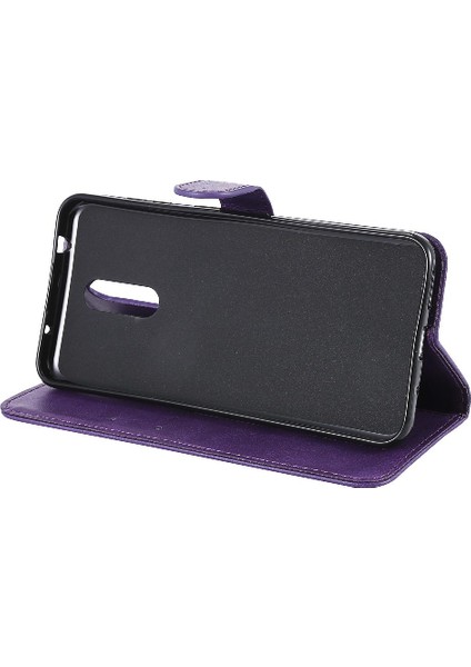 Kart Yuvası ile Nokia 3.2 Için Flip Case Iş Cüzdan Telefon Kılıfı Klasik (Yurt Dışından)