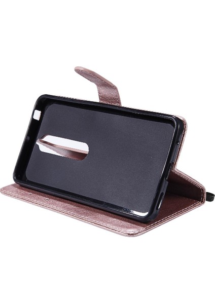 Kart Yuvası Iş ile Nokia 6 2018 Yüksek Kaliteli Deri Için Flip Case (Yurt Dışından)
