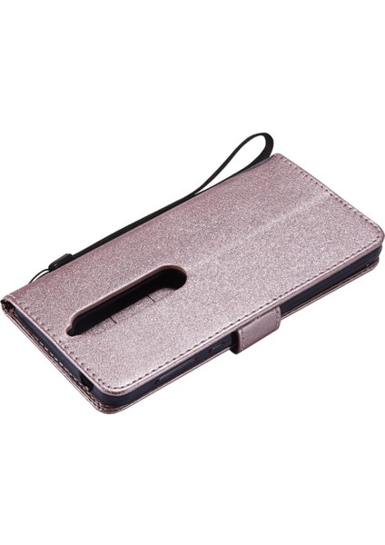 Kart Yuvası Iş ile Nokia 6 2018 Yüksek Kaliteli Deri Için Flip Case (Yurt Dışından)