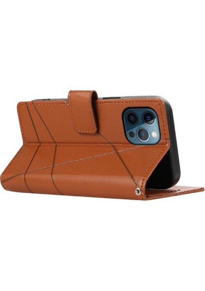 Iphone 12 Için Flip Case Pro Max Darbeye Kickstand Üç Kart Yuvaları (Yurt Dışından)