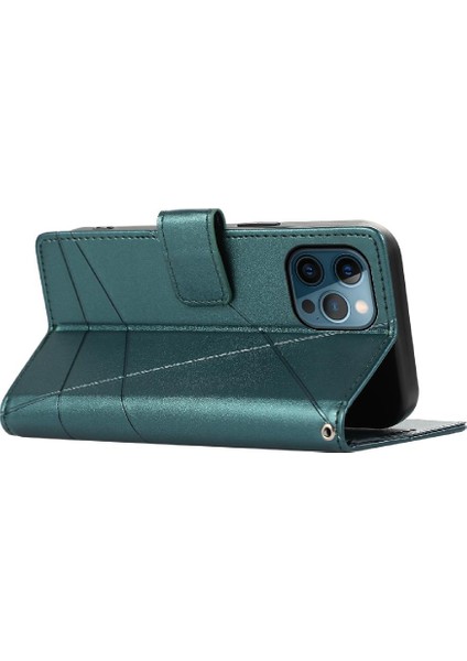 Iphone 12 Için Flip Case Pro Max Darbeye Kickstand Üç Kart Yuvaları (Yurt Dışından)