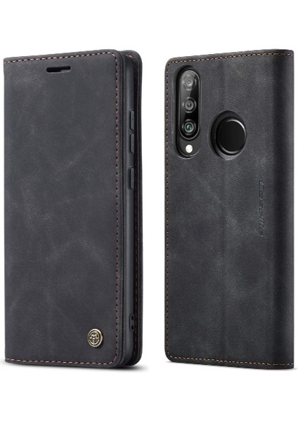 Huawei P30 Lite Durumda Kart Yuvası Için Flip Case Kickstand Flip Folio Kitap Pu (Yurt Dışından) fiyatları