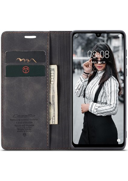 Huawei P30 Lite Durumda Kart Yuvası Için Flip Case Kickstand Flip Folio Kitap Pu (Yurt Dışından) fırsatları