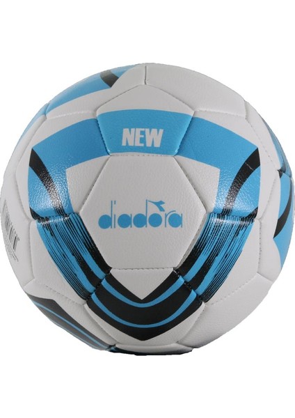 New Futbol Topu Beyaz - Siyah - Mavi No 4