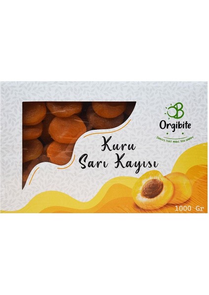 1kg Kuru Sarı Kayısı