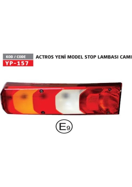 Stop Camı Mercedes Actros Arocs 13&gt; Gold