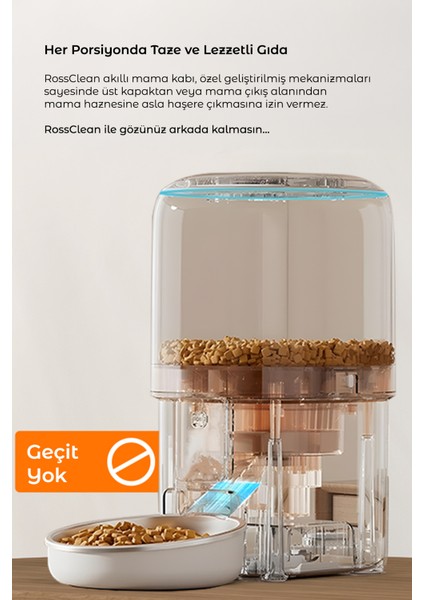 Pet Feeder 1080P Ayarlanabilir Kameralı - Wifili- Kedi Köpek Akıllı Mama Kabı indirimleri