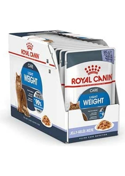 Royal Canin Light Weight Gravy Yetişkin Kedi Yaş Maması 85 Gr*12