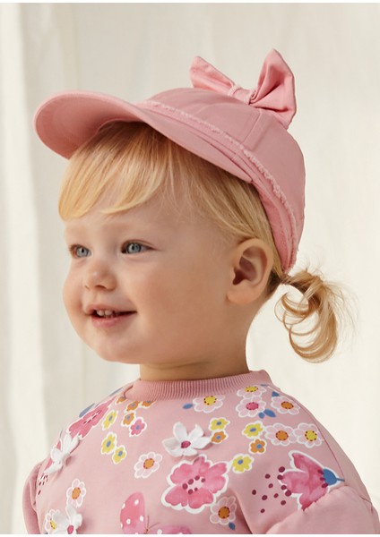 Kız Bebek Fiyonklu Şapka 10669