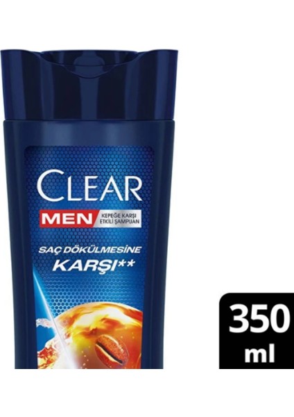 Men Saç Dökülmesine Karşı Şampuan 350 ml 3'lü Paket