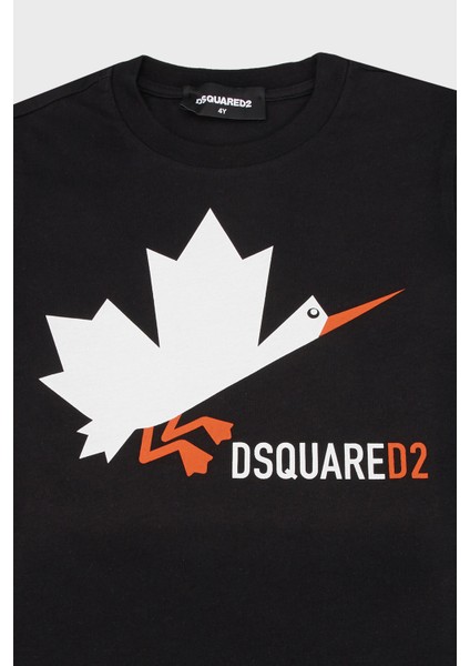 Pamuklu Bisiklet Yaka Çocuk T Shirt DQ0163 D002F T Shirt DQ0163 fiyatları
