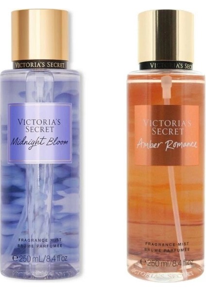 Midnight Bloom-Amber Romance Vücut Spreyi Ikili Set
