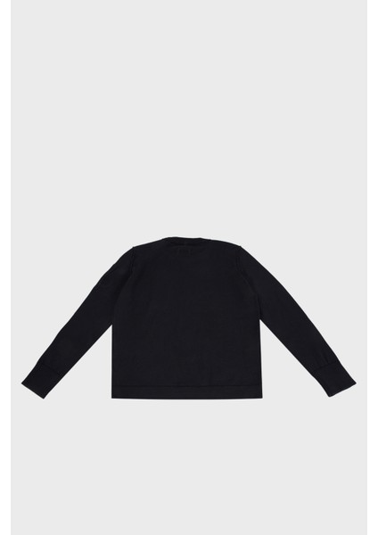 Pamuklu Bisiklet Yaka Çocuk Kazak Kazak 10CKKN036 004037A 888 fırsatları