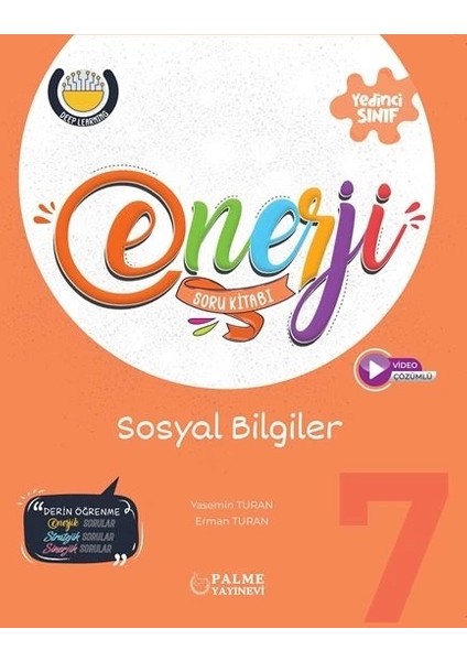 7. Sınıf Enerji Sosyal Bilgiler Soru Kitabı