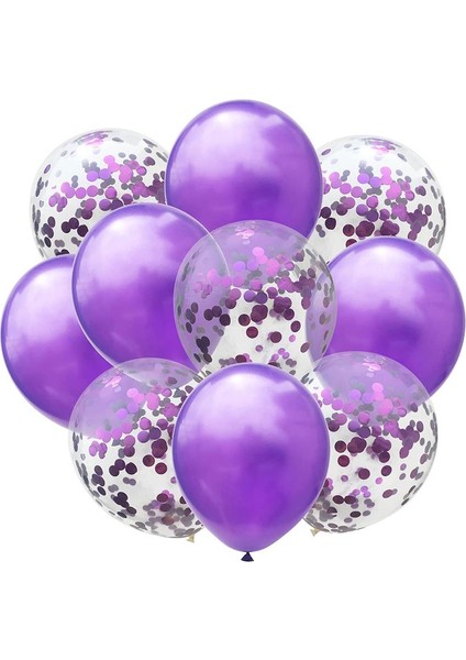 Balon Pulu Metalize Pul Konfeti Mor fiyatları