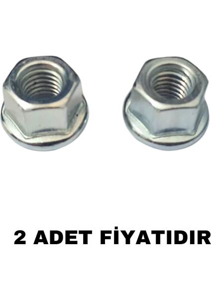 Yan Kapak Somunu Tüm Motorlu Tırpanlara Uyumlu Pala Kılavuz Somunu