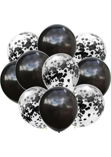 Balon Pulu Metalize Pul Konfeti Siyah fiyatları