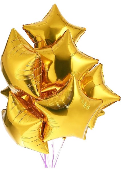 Yıldız Folyo Balon Gold Doğum Günü Parti Balonu 24 Inc fiyatları