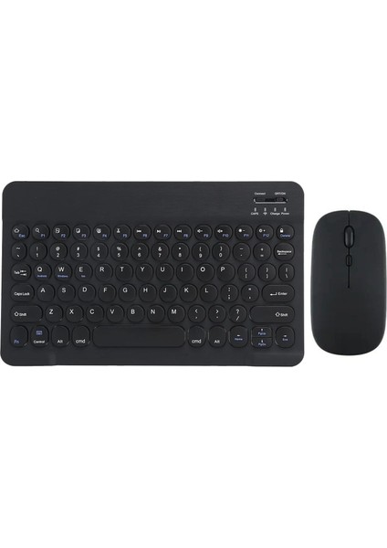 Tablet ve Telefonlar Için Yuvarlak Tuşlu Bluetooth Klavye ve Mouse Seti - FC465