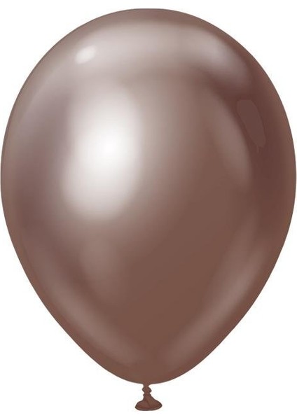 Çikolata Kahvesi Krom Balon 12 Inc 50'li