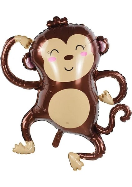 Maymun Figürlü Folyo Balon Doğum Günü Parti Balonu 90 cm fiyatları