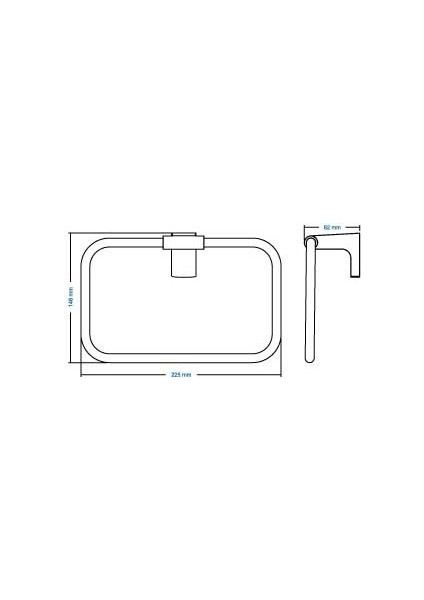Galaxy Halka Havluluk Mat Siyah fiyatları