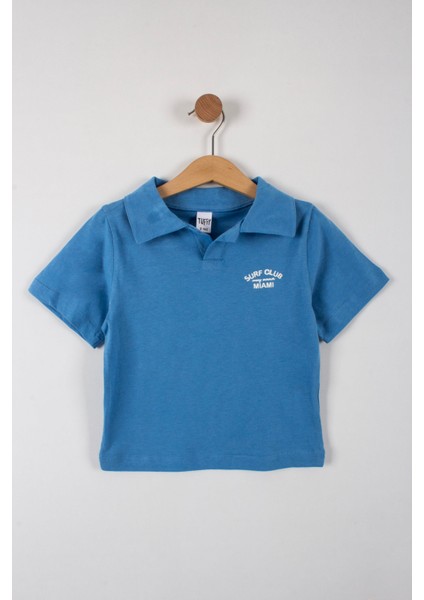 Erkek Çocuk Surf Club Yazı Şortlu Takım modelleri