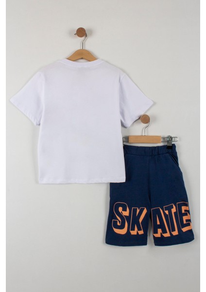 Erkek Çocuk Skate Yazılı Şortlu Takım fiyatları