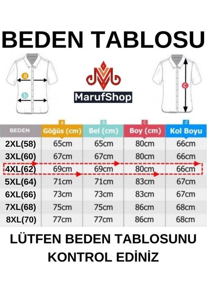 Erkek Büyük Beden 115 KILO-152 Kilo Arası Için Uygun Kısa Kol Kot Gömlek Dekons Blue indirimleri