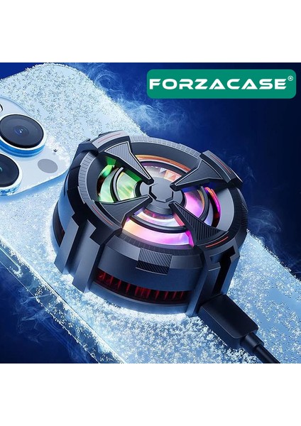 Xiaomi Black Shark 5-5 Pro Uyumlu 5500 Rpm Kablolu Rgb Işıklı Manyetik Soğutucu Fan FC560 fiyatları