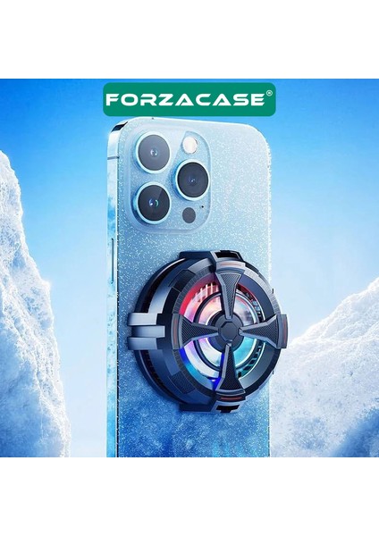 Xiaomi Black Shark 5-5 Pro Uyumlu 5500 Rpm Kablolu Rgb Işıklı Manyetik Soğutucu Fan FC560 modelleri
