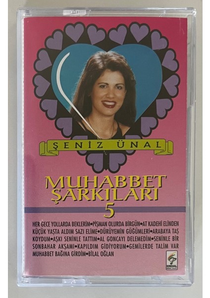 Şeniz Ünal Muhabbet Şarkıları 5 Kaset (Orjnal Dönem Baskı Kaset)