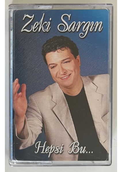 Zeki Sargın Hepsi Bu Kaset (Orjnal Dönem Baskı Kaset)