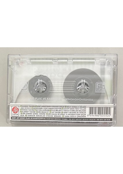 Canlı Fasıl 9 Saba Kaset (Orjnal Dönem Baskı Kaset)