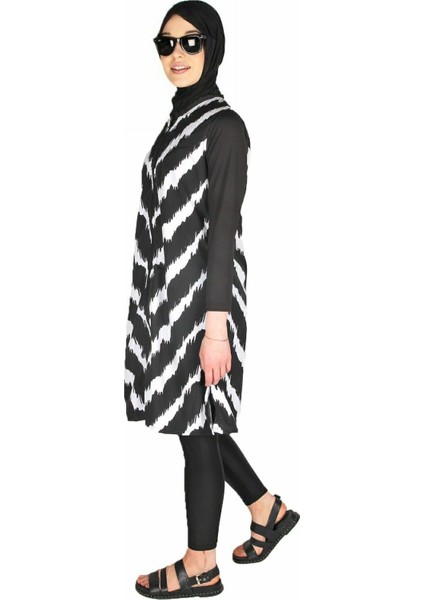 Büyük Beden Veros Izmir Serisi 1. Kalite Tesettür Mayo