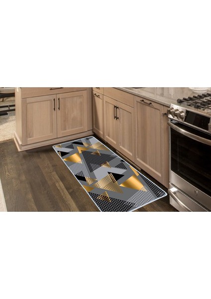 Kaymaz Taban Tezgah Önü Mutfak Paspası 75X150 cm No: 821