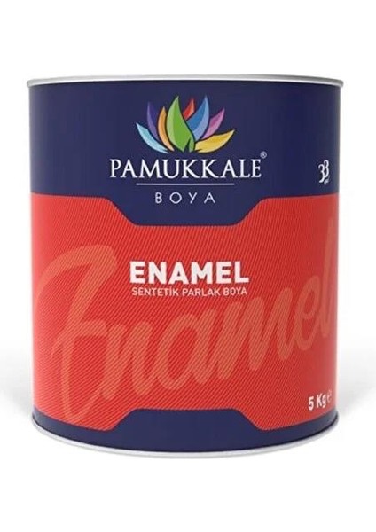 Enamel Sentetik Parlak Boya 5 kg Metalik Gri Ral 9006