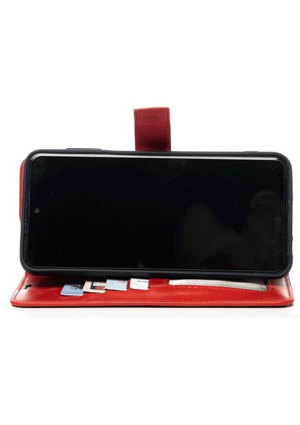 Oneplus 9 Hakiki Gerçek Deri Uyumlu Cüzdanlı Kapaklı Kaliteli Lüks Kılıf Zore Kar Deluxe modelleri