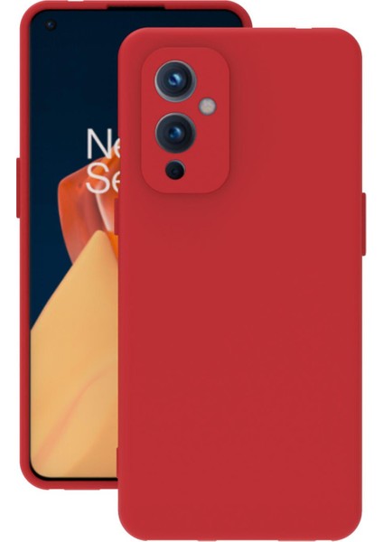 Oneplus 9 Uyumlu Kılıf Kamera Korumalı Silikon Zore Biye Arka Kapak