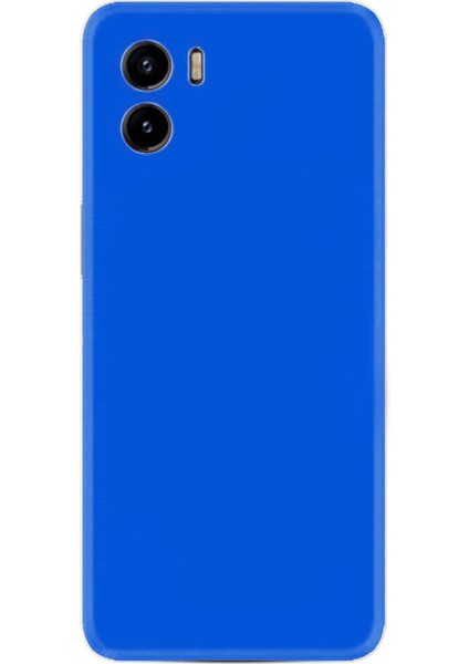 Vivo Y15S Uyumlu Kılıf Kamera Korumalı Silikon Zore Biye Arka Kapak