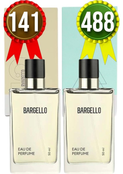 141 Floral Kadın Parfüm + 488 Oriental Çift Etkili Parfüm 50 ml Edp