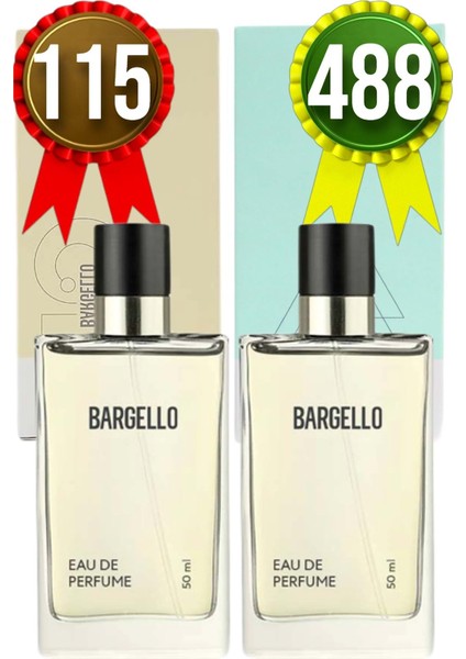 115 Floral Kadın Parfüm + 488 Oriental Çift Etkili Parfüm 50 ml Edp