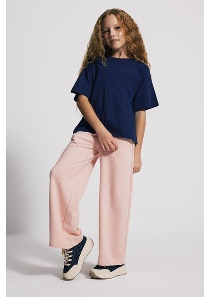 (Kids) Oversize Fit Unisex Organik Pamuk T- shirt