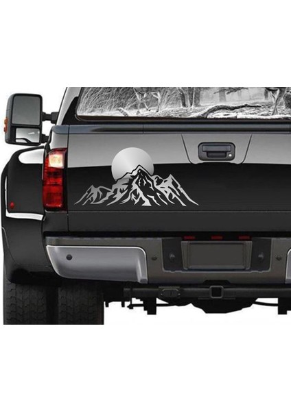 Dağ Kamp Offroad Adventure Karavan Araba Oto Sticker 00024 modelleri