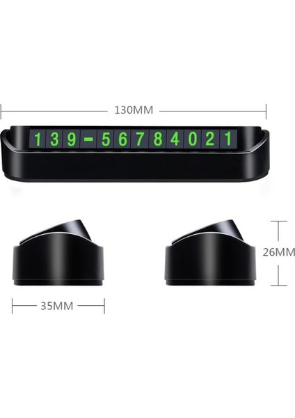Açılıp Kapanan Manyetik Fosforlu Otomobil Araç Park Numaratör fiyatları