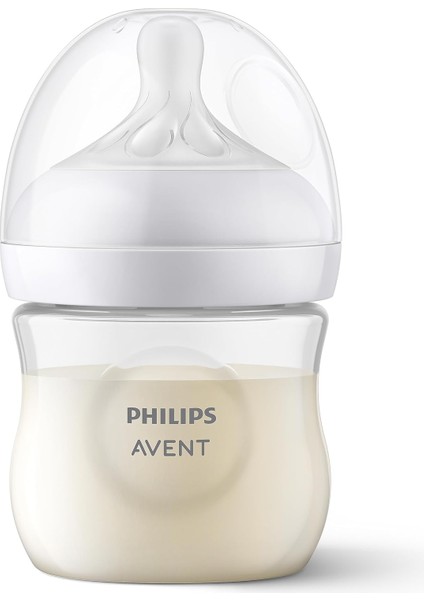 Nt Natural Response Pp Biberon, 125 Ml, 0 Ay ve Üstü, Doğal Tepkili Biberon Emziği, SCY900/01