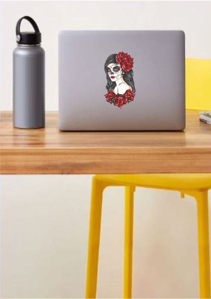 Dövmeli Çingene Kız Araba Oto Motosiklet Sticker 00029