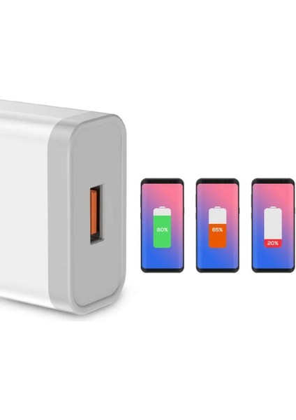 Hızlı Şarj Apple Ios iPhone Şarj Cihazı Aleti Lightining Kablo Adaptör 8 x Xr 11 12 13 14