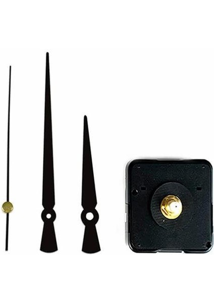 Saat Mekanizması 1. Sınıf Akar Sessiz Saat Mekanizması Askılı 3d Saatlerle Uyumlu Gold fiyatları